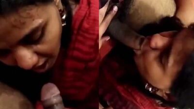 Newly Married Tamil Girl Blowjob Sex